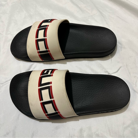 Gucci Women Sandals Slides style 524984 Size 37 - Picture 3 of 11